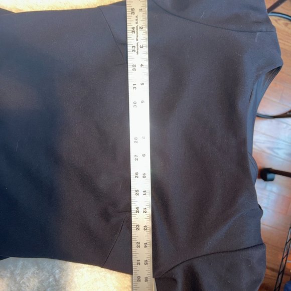 Bailey44 Ponte short sleeve criss cross back black large - Picture 6 of 12